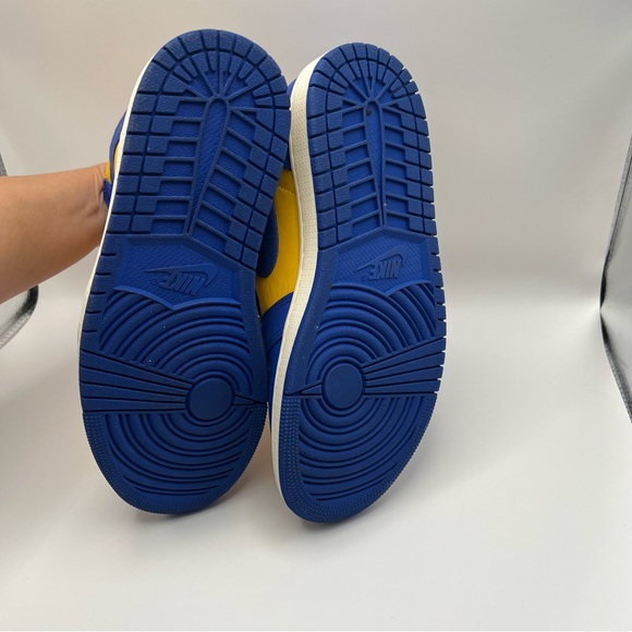 Air Jordan I High OG Reverse Laney Sneaker - Picture 9 of 10